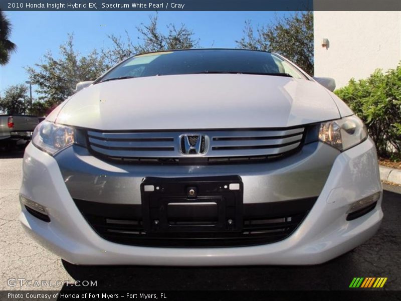 Spectrum White Pearl / Gray 2010 Honda Insight Hybrid EX