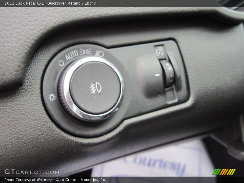 Quicksilver Metallic / Ebony 2011 Buick Regal CXL