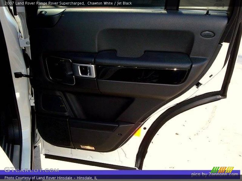 Chawton White / Jet Black 2007 Land Rover Range Rover Supercharged