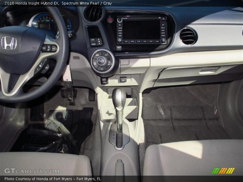 Spectrum White Pearl / Gray 2010 Honda Insight Hybrid EX