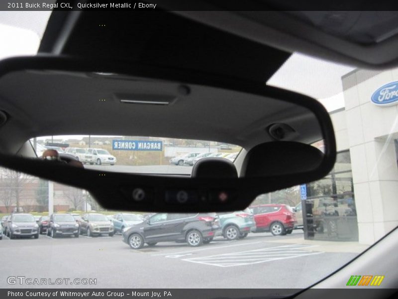 Quicksilver Metallic / Ebony 2011 Buick Regal CXL