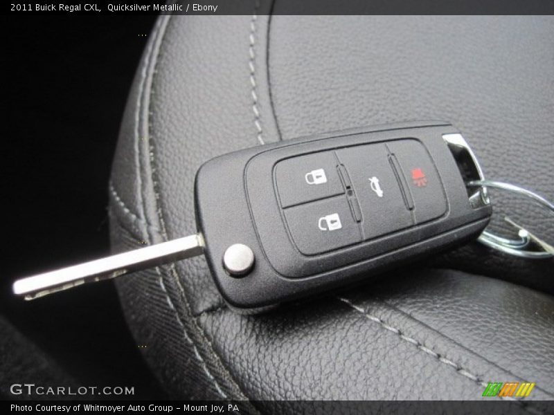 Quicksilver Metallic / Ebony 2011 Buick Regal CXL