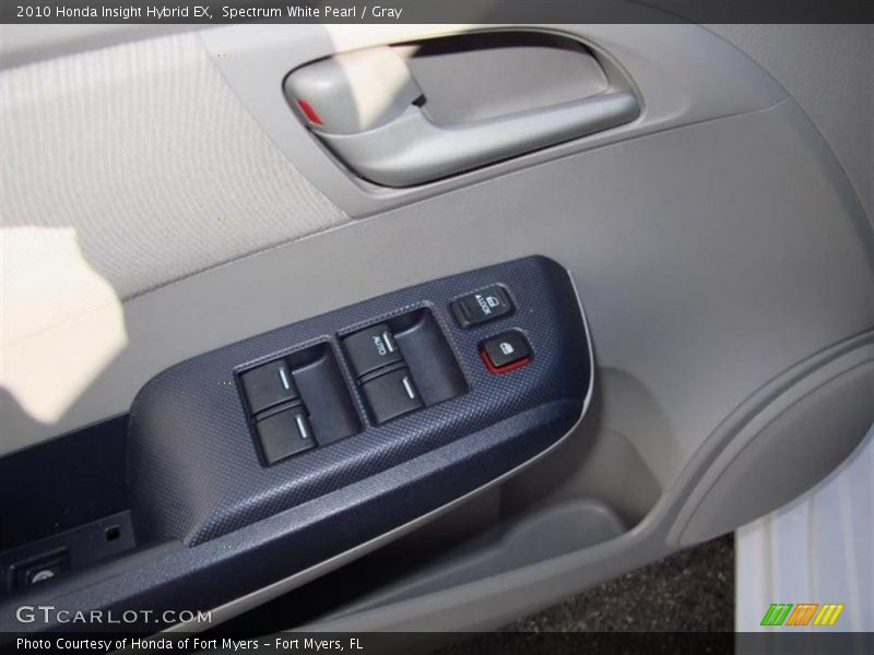 Spectrum White Pearl / Gray 2010 Honda Insight Hybrid EX