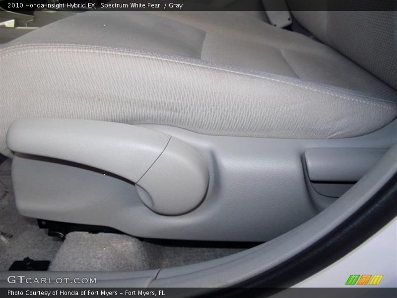 Spectrum White Pearl / Gray 2010 Honda Insight Hybrid EX