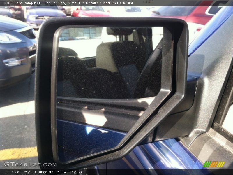 Vista Blue Metallic / Medium Dark Flint 2010 Ford Ranger XLT Regular Cab