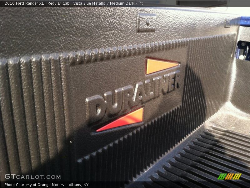 Vista Blue Metallic / Medium Dark Flint 2010 Ford Ranger XLT Regular Cab