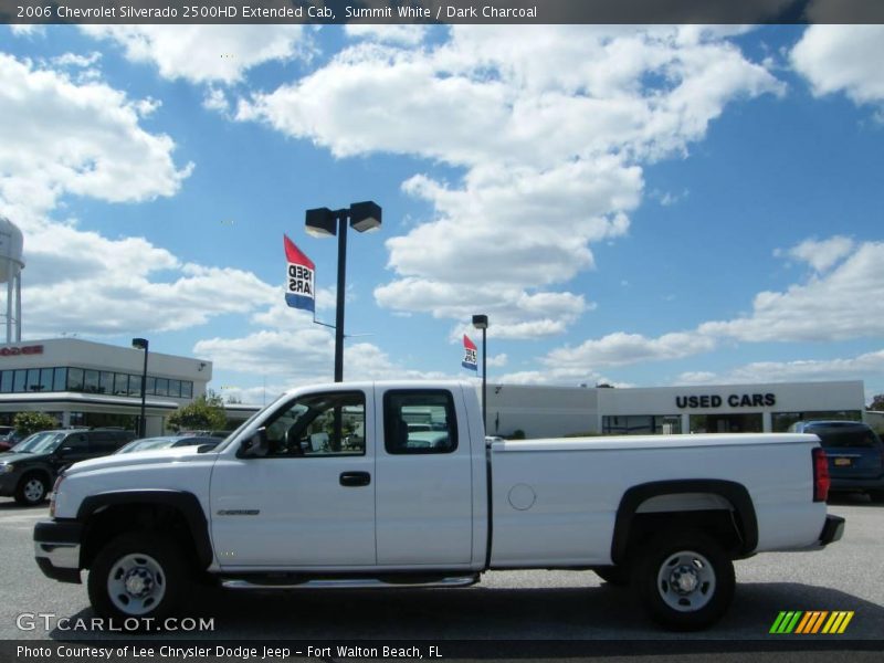 Summit White / Dark Charcoal 2006 Chevrolet Silverado 2500HD Extended Cab