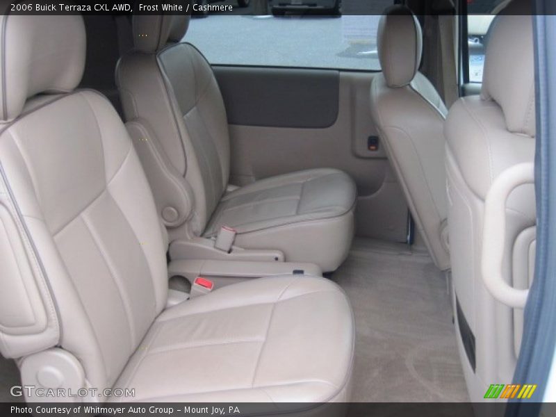 Rear Seat of 2006 Terraza CXL AWD