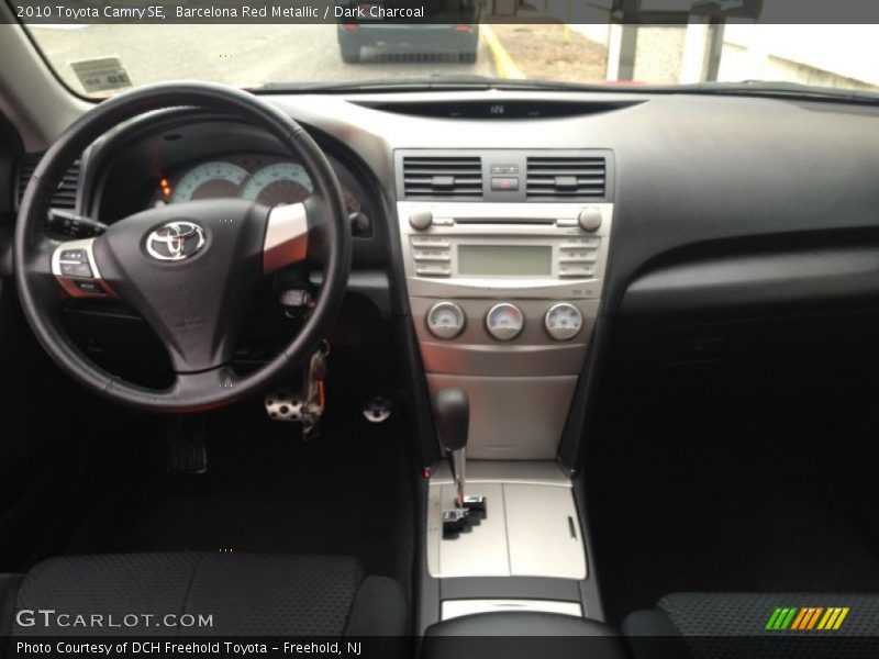 Barcelona Red Metallic / Dark Charcoal 2010 Toyota Camry SE