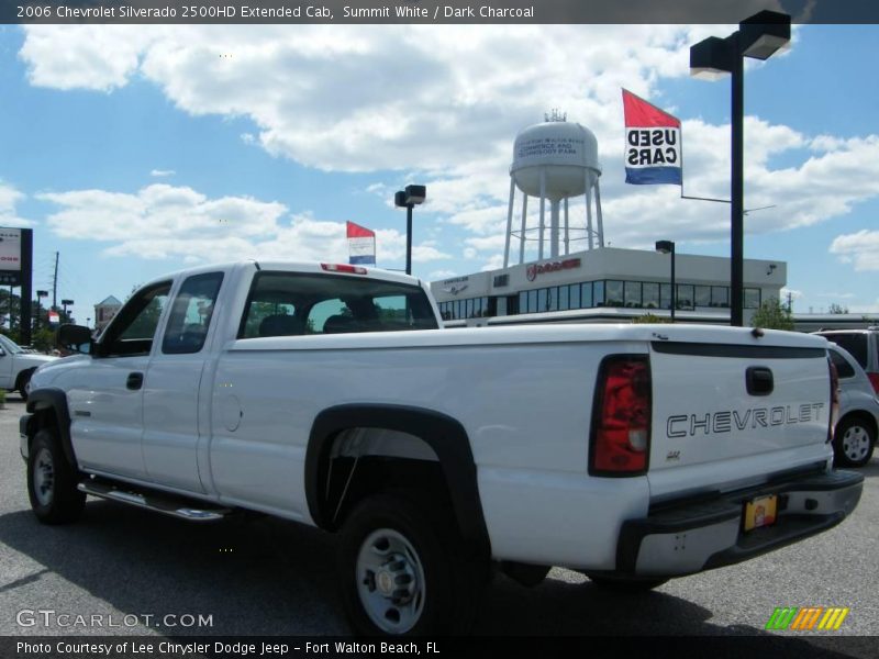 Summit White / Dark Charcoal 2006 Chevrolet Silverado 2500HD Extended Cab