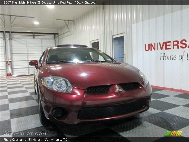 Ultra Red Pearl / Dark Charcoal 2007 Mitsubishi Eclipse GS Coupe