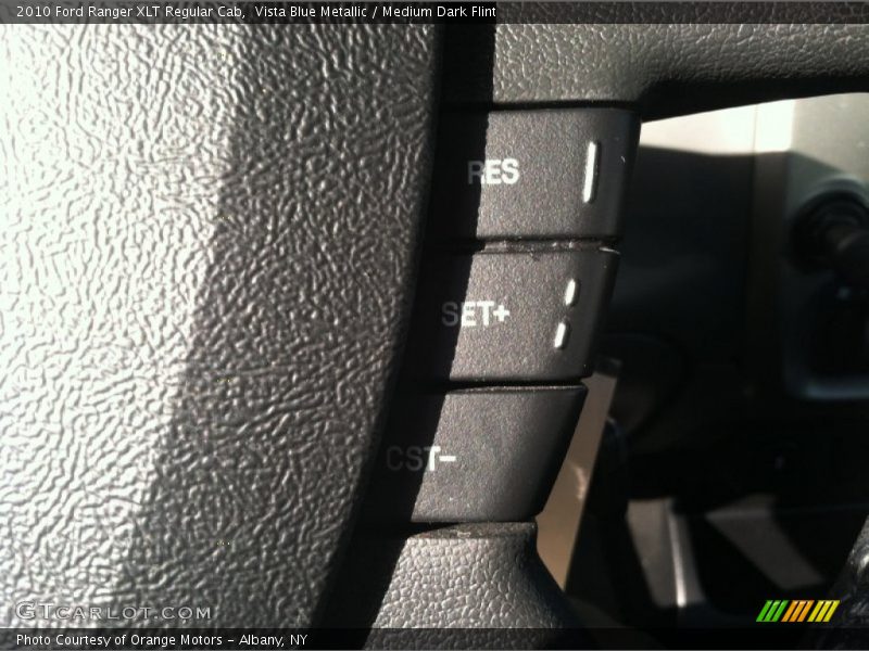 Vista Blue Metallic / Medium Dark Flint 2010 Ford Ranger XLT Regular Cab