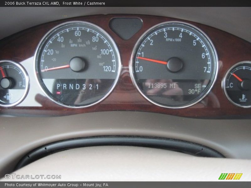  2006 Terraza CXL AWD CXL AWD Gauges