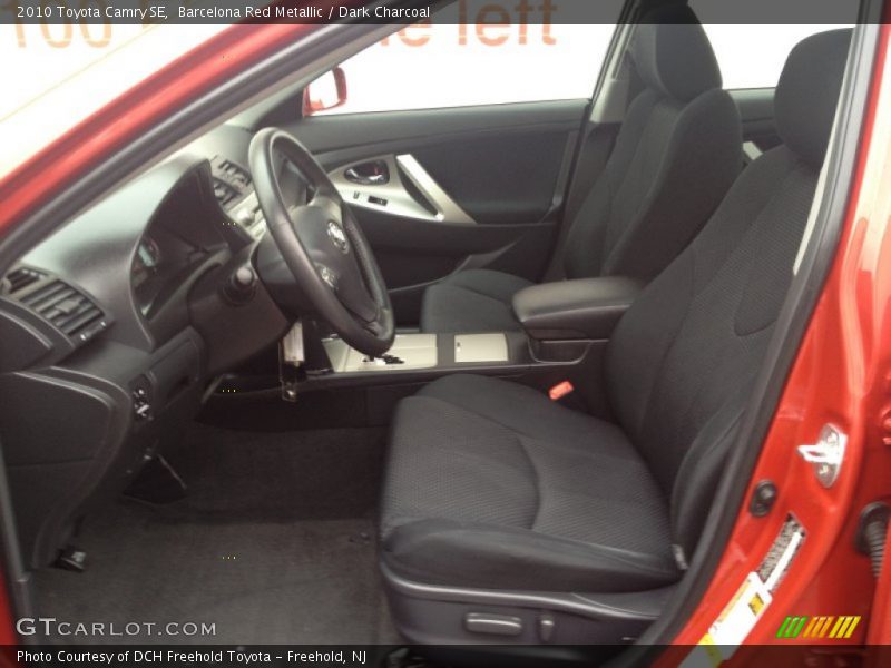 Barcelona Red Metallic / Dark Charcoal 2010 Toyota Camry SE