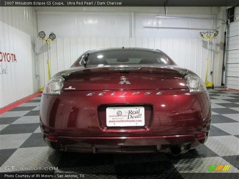 Ultra Red Pearl / Dark Charcoal 2007 Mitsubishi Eclipse GS Coupe