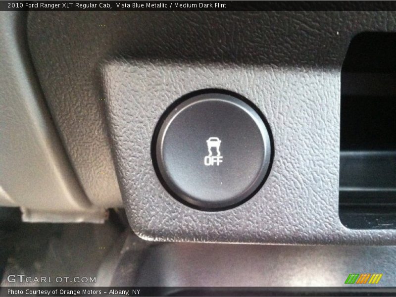 Vista Blue Metallic / Medium Dark Flint 2010 Ford Ranger XLT Regular Cab