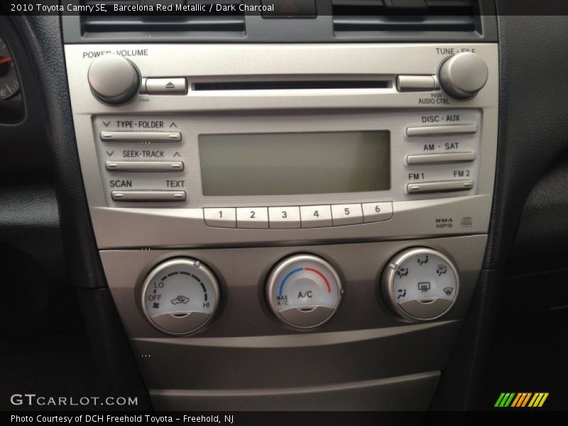 Barcelona Red Metallic / Dark Charcoal 2010 Toyota Camry SE