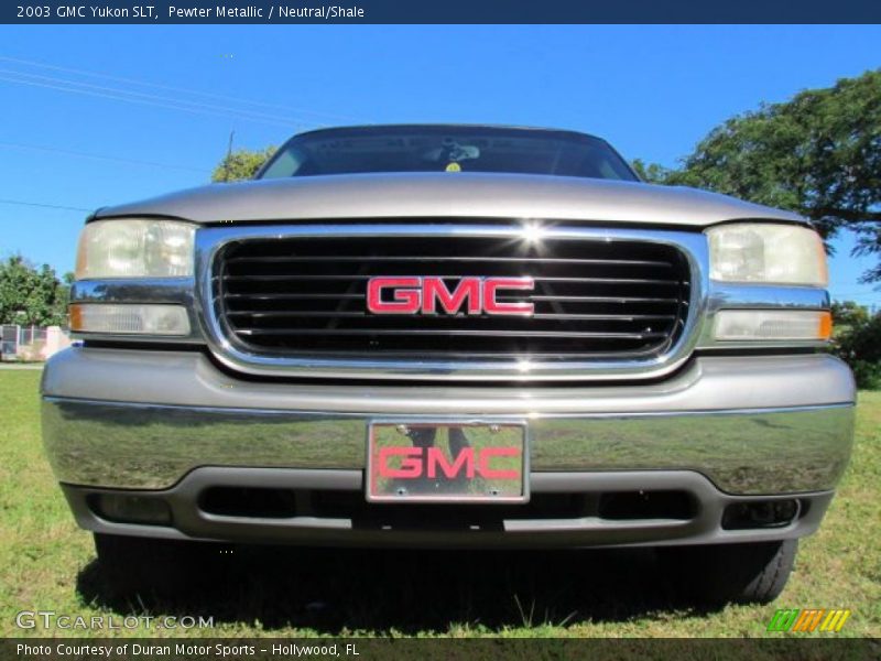 Pewter Metallic / Neutral/Shale 2003 GMC Yukon SLT