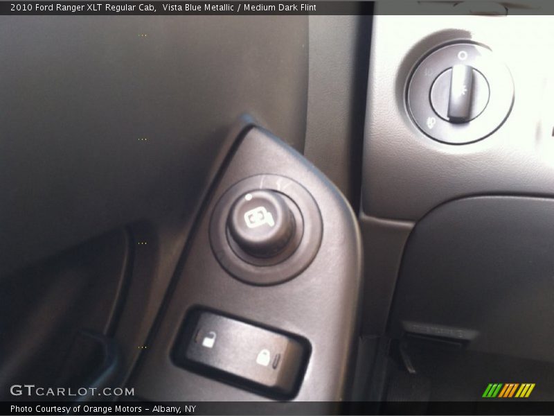 Vista Blue Metallic / Medium Dark Flint 2010 Ford Ranger XLT Regular Cab