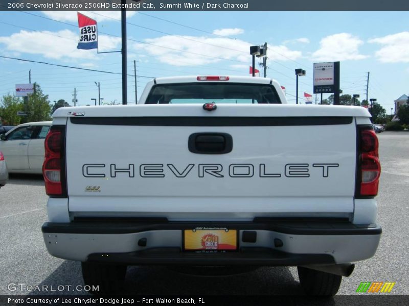Summit White / Dark Charcoal 2006 Chevrolet Silverado 2500HD Extended Cab