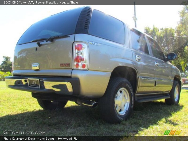 Pewter Metallic / Neutral/Shale 2003 GMC Yukon SLT