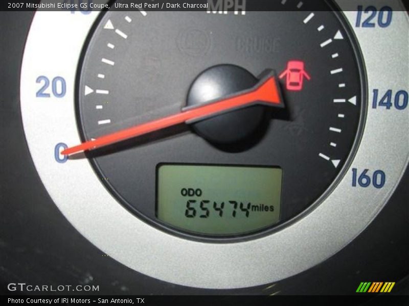 Ultra Red Pearl / Dark Charcoal 2007 Mitsubishi Eclipse GS Coupe