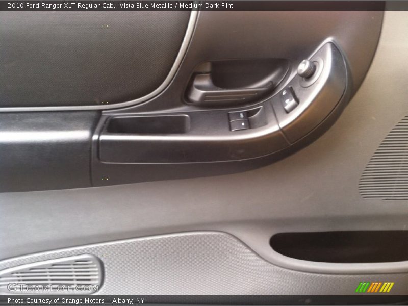 Vista Blue Metallic / Medium Dark Flint 2010 Ford Ranger XLT Regular Cab
