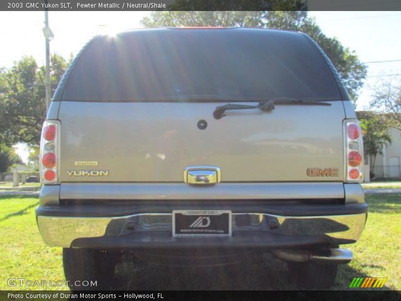 Pewter Metallic / Neutral/Shale 2003 GMC Yukon SLT