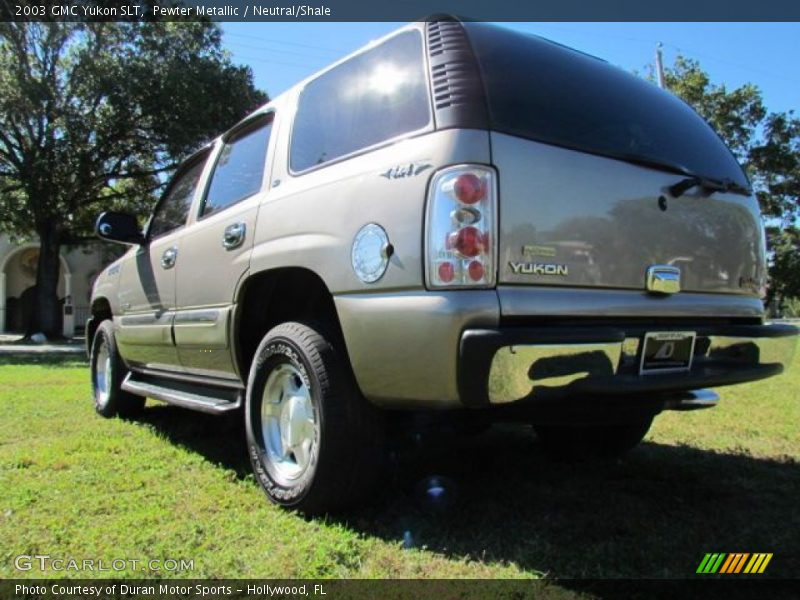 Pewter Metallic / Neutral/Shale 2003 GMC Yukon SLT