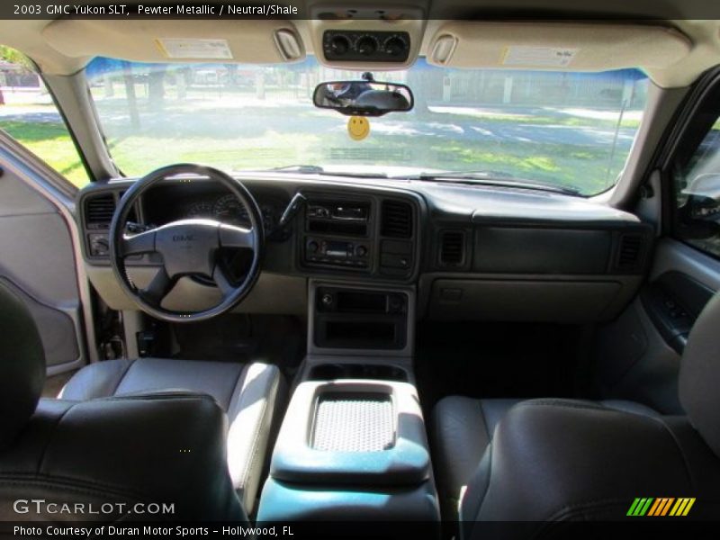 Pewter Metallic / Neutral/Shale 2003 GMC Yukon SLT