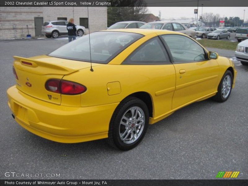  2002 Cavalier LS Sport Coupe Yellow
