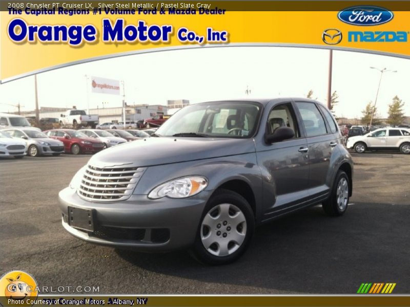 Silver Steel Metallic / Pastel Slate Gray 2008 Chrysler PT Cruiser LX