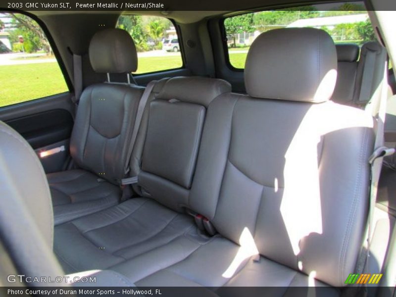 Pewter Metallic / Neutral/Shale 2003 GMC Yukon SLT