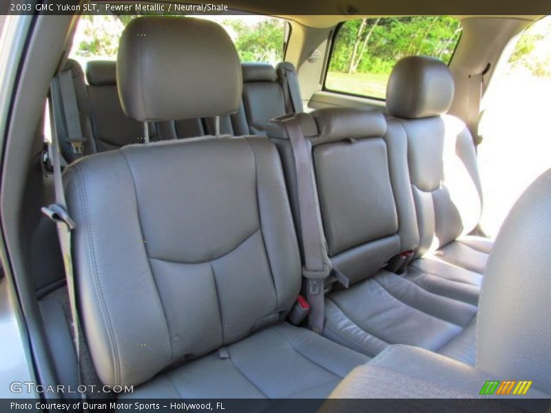 Pewter Metallic / Neutral/Shale 2003 GMC Yukon SLT