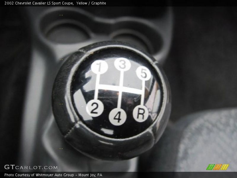  2002 Cavalier LS Sport Coupe 5 Speed Manual Shifter