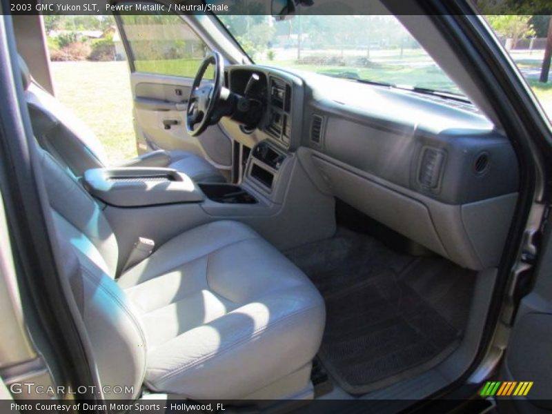 Pewter Metallic / Neutral/Shale 2003 GMC Yukon SLT