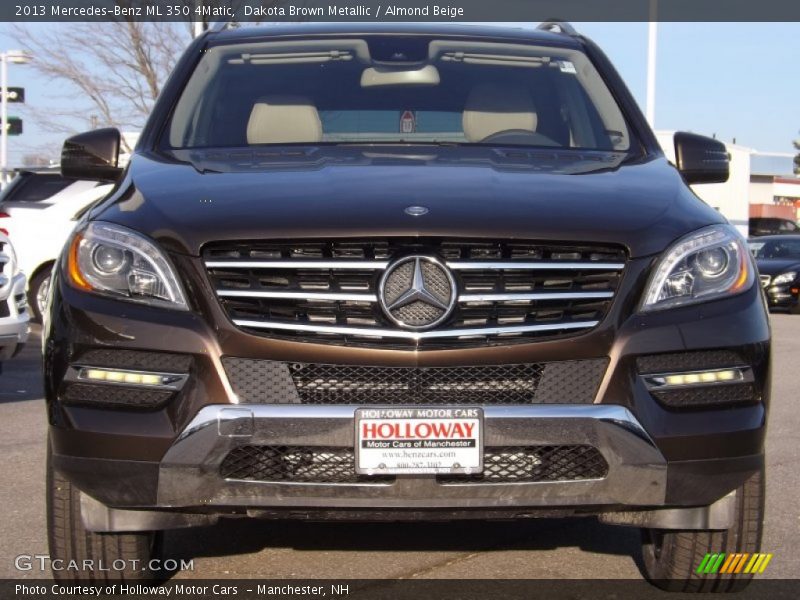 Dakota Brown Metallic / Almond Beige 2013 Mercedes-Benz ML 350 4Matic