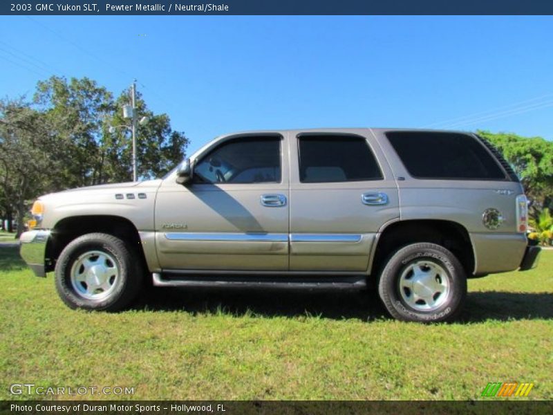 Pewter Metallic / Neutral/Shale 2003 GMC Yukon SLT