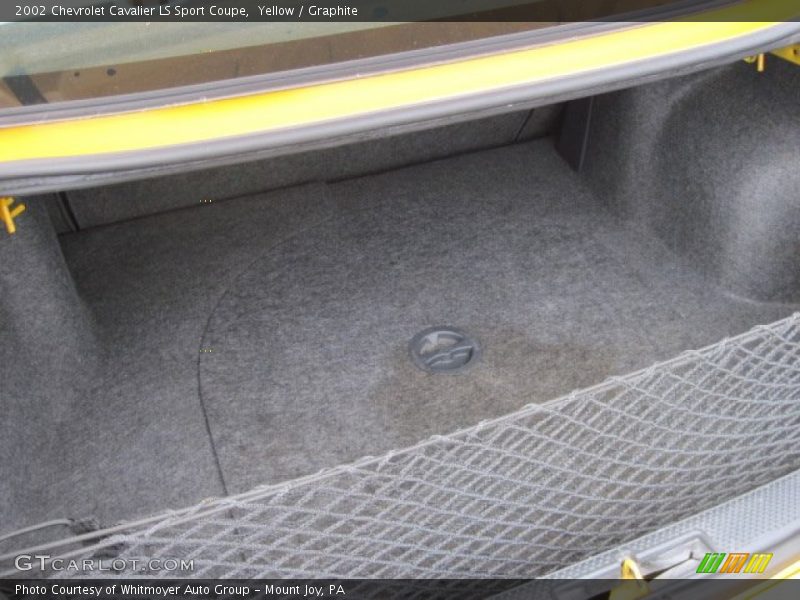  2002 Cavalier LS Sport Coupe Trunk