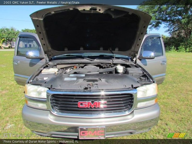 Pewter Metallic / Neutral/Shale 2003 GMC Yukon SLT