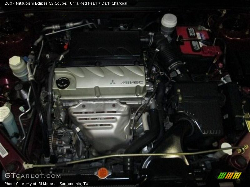 Ultra Red Pearl / Dark Charcoal 2007 Mitsubishi Eclipse GS Coupe
