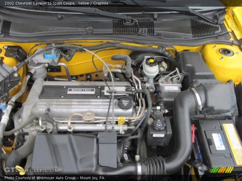  2002 Cavalier LS Sport Coupe Engine - 2.2 Liter OHV 8-Valve 4 Cylinder