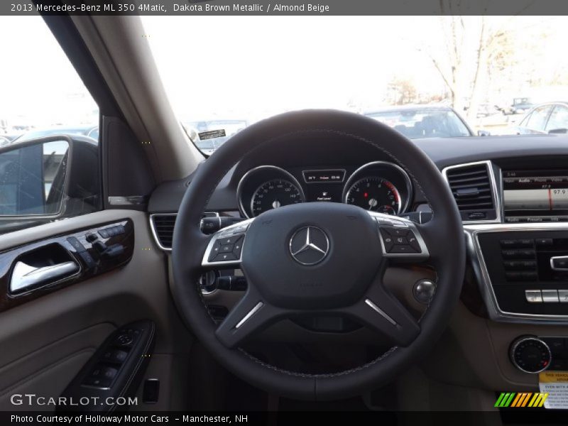Dakota Brown Metallic / Almond Beige 2013 Mercedes-Benz ML 350 4Matic
