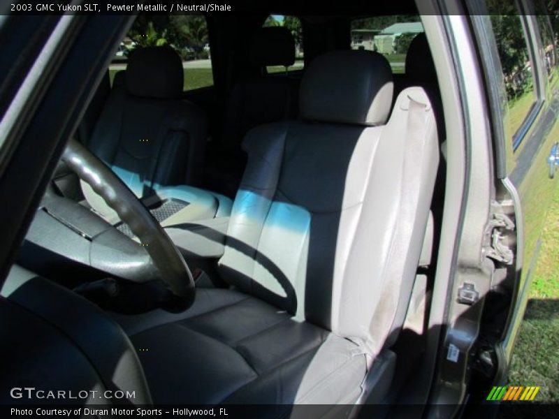 Pewter Metallic / Neutral/Shale 2003 GMC Yukon SLT