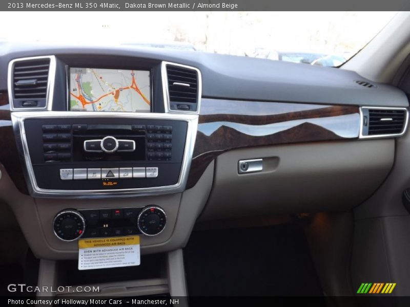 Dakota Brown Metallic / Almond Beige 2013 Mercedes-Benz ML 350 4Matic