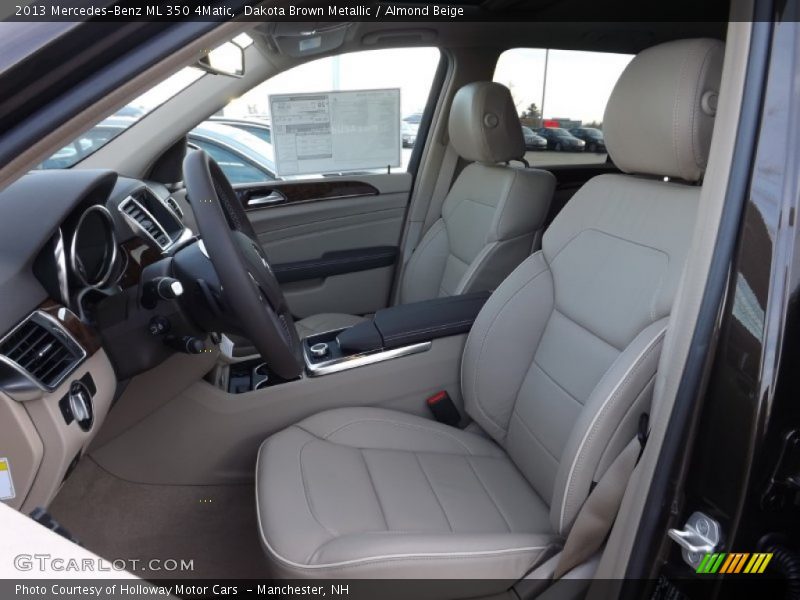 Dakota Brown Metallic / Almond Beige 2013 Mercedes-Benz ML 350 4Matic