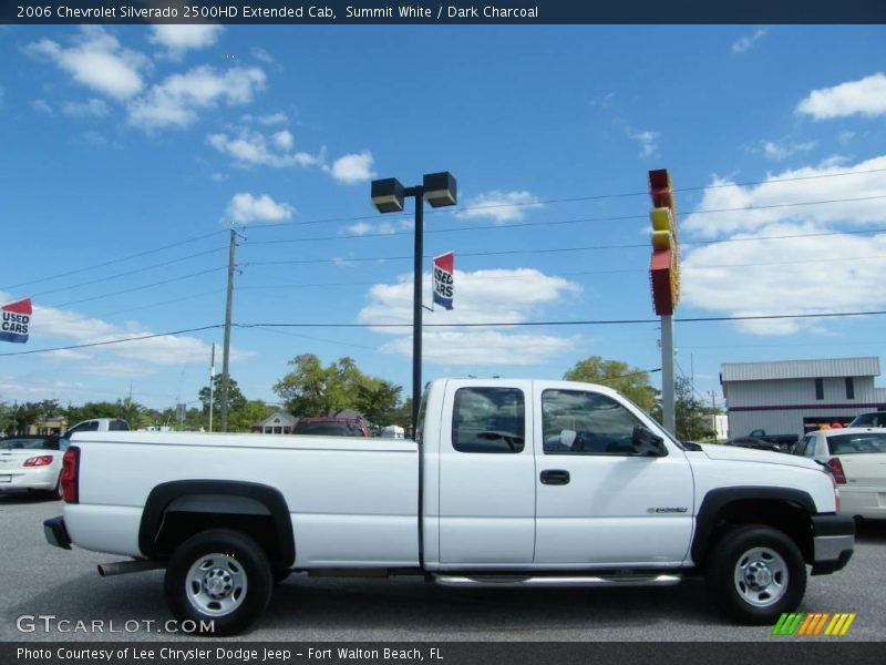 Summit White / Dark Charcoal 2006 Chevrolet Silverado 2500HD Extended Cab