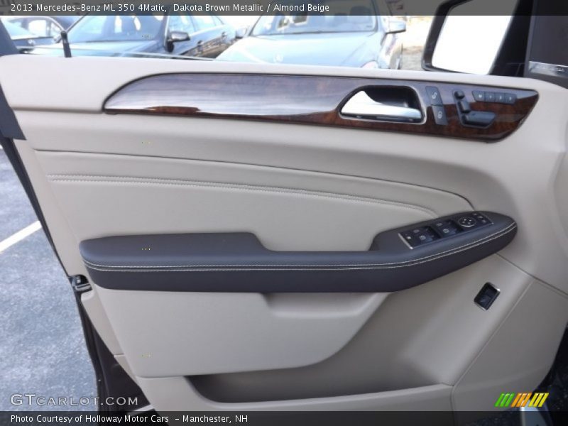 Dakota Brown Metallic / Almond Beige 2013 Mercedes-Benz ML 350 4Matic