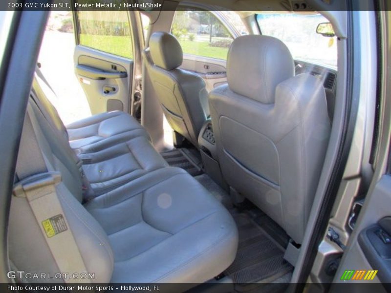Pewter Metallic / Neutral/Shale 2003 GMC Yukon SLT