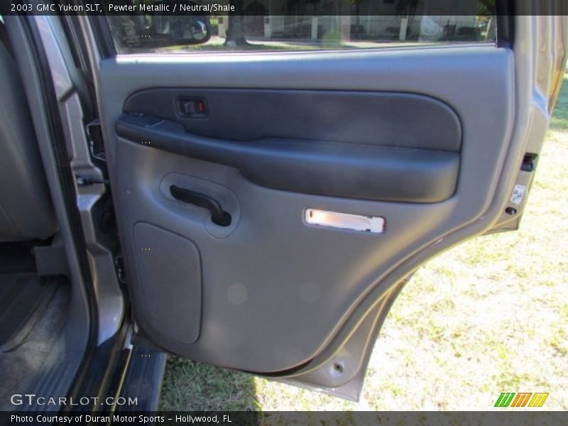 Pewter Metallic / Neutral/Shale 2003 GMC Yukon SLT